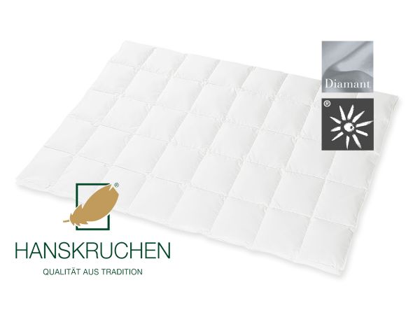 HANSKRUCHEN Dauneneinziehdecke DIAMANT extra leicht