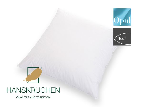 HANSKRUCHEN Daunenkissen OPAL fest