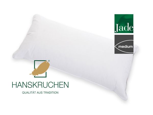 HANSKRUCHEN Daunenkissen JADE medium